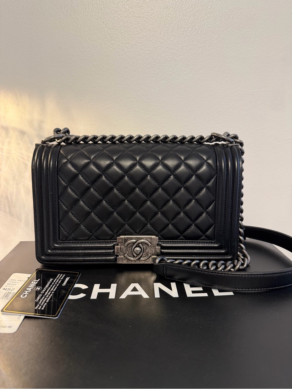 Chanel Boy Bag Medium Black